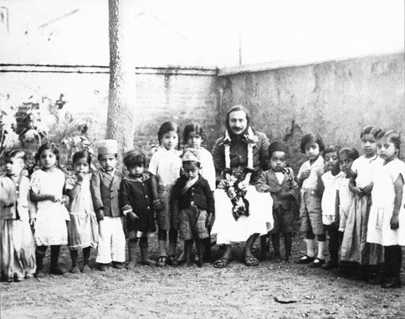 Baba with Children