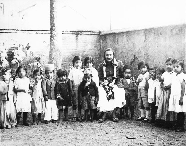 Baba with Children