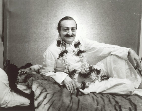 Baba on Tiger Rug