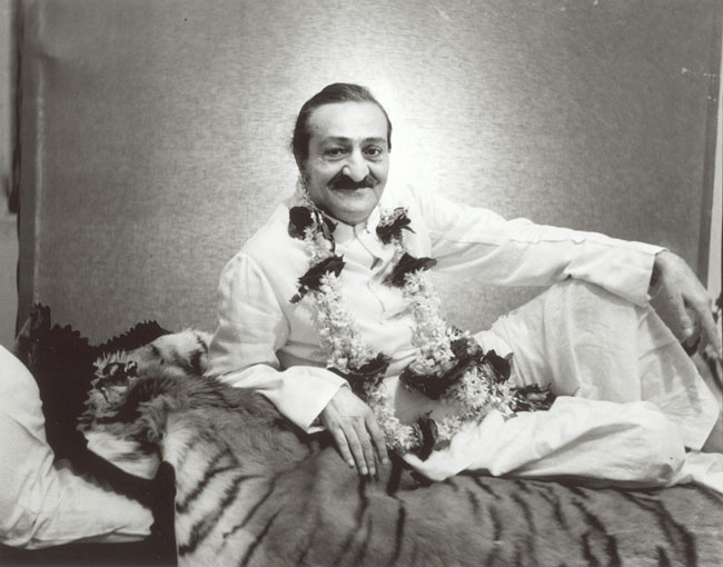 Baba on Tiger Rug