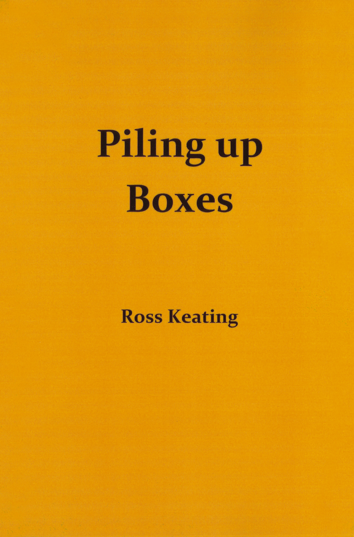 Piling up Boxes